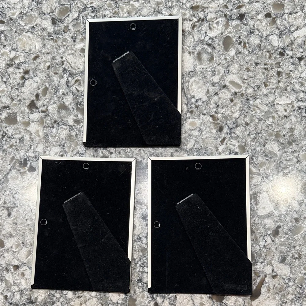 Furio Home 3 Silver Picture Frames 5x7